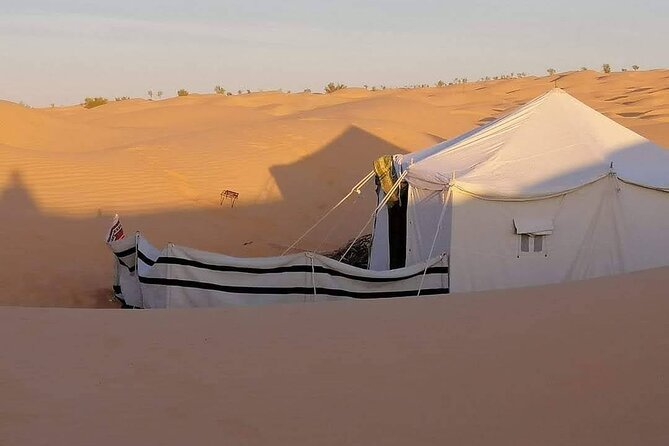 2 days tour to Douz & Ksar Ghilan oasis. and an overnight in the sahara under bedouin tent .. Dinner in the camp, Private Jeep - with english speaking guide. - Ksar Hallouf and the practical side of Berber architecture