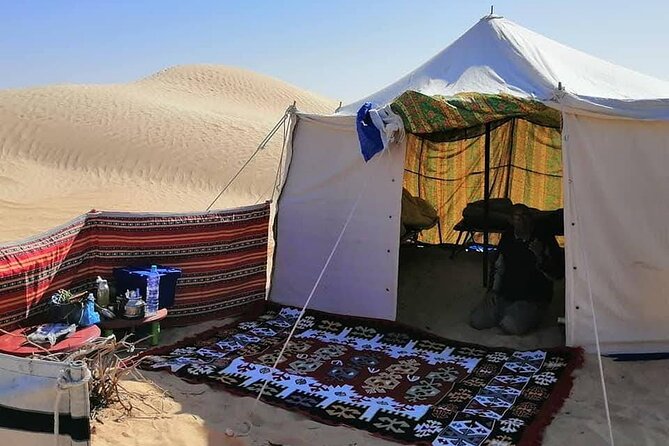 3-Day Private Excursion to the Sahara departing from Hammamet - A private tent and campfire dinner in the Sahara
