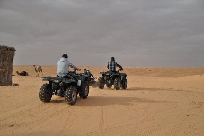 40 Minutes Private Quad on the Dunes in Douz - A Short Lesson Before the Sand Ride