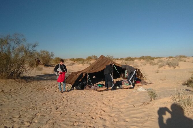Camel ride and 1 night in the desert - Meeting the cameleers before the ride