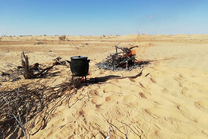 From Tozeur: 3-Day Desert Trip - An overnight camp beneath the stars
