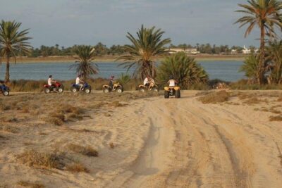 Great ride forest and blue lagoon in quad