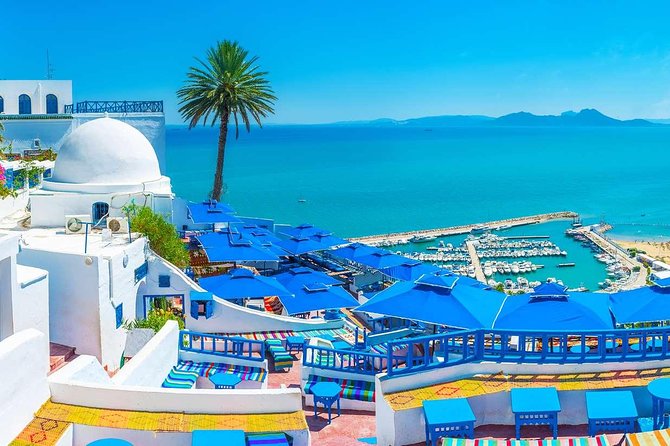 Picturesque Village Of Sidi Bou Said + Tunis Old Medina - A Café Pause with a View