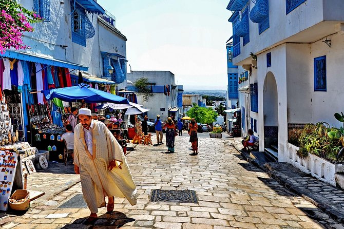 Picturesque Village Of Sidi Bou Said + Tunis Old Medina - Tunis Medina: Souks, Lanes, and the Great Mosque