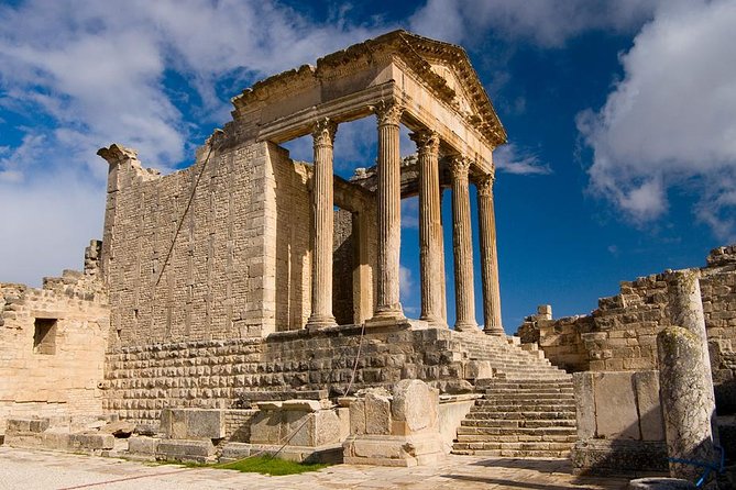 Private Day Tour Dougga - From Tunis or Hammamet at 8:30 am